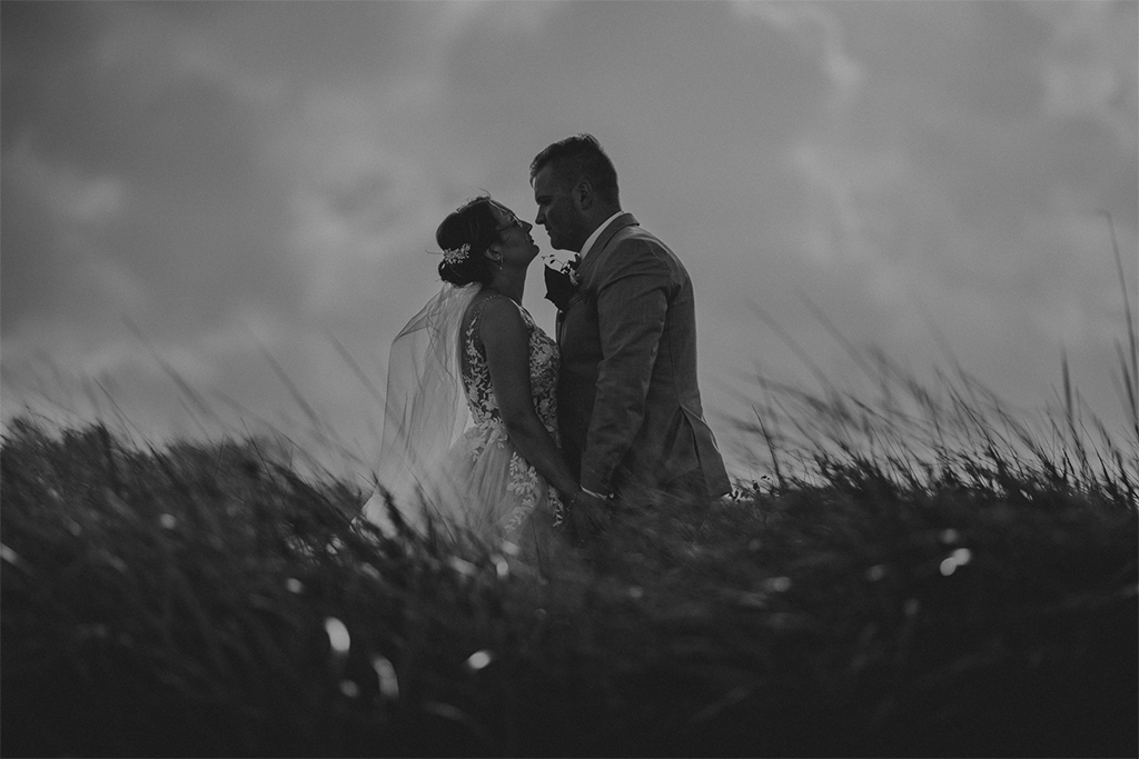 Franziska und Sönke - Hochzeitsfoto Hooksiel