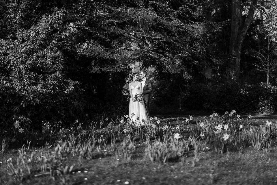 Hochzeitspaar im Oldenburger Schlosspark