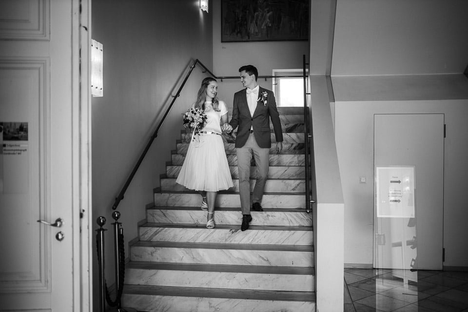 Hochzeitspaar im Schloss Oldenburg