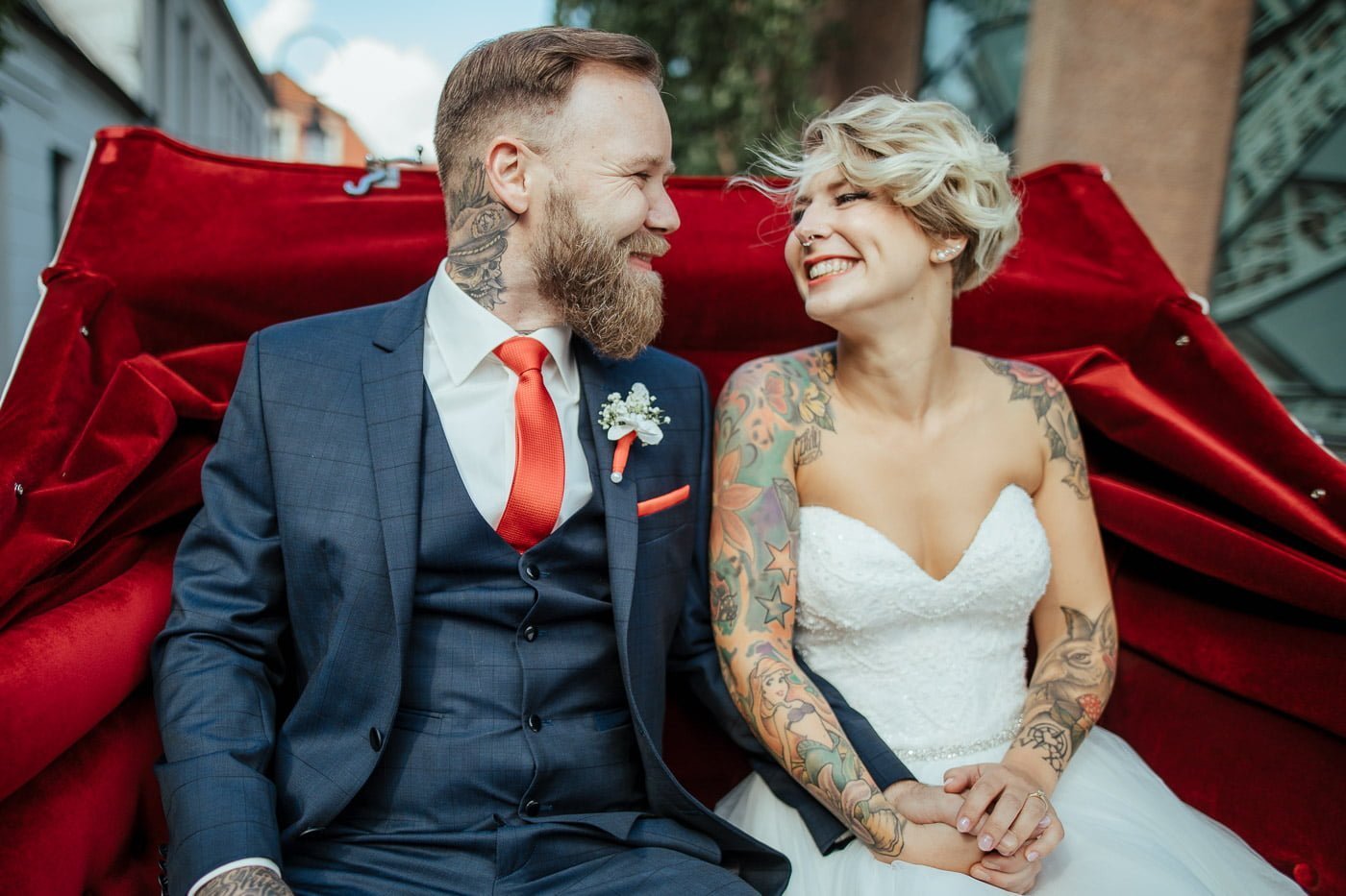 Mit der Hochzeitskutsche durch Jever