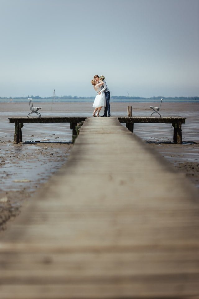 Strandabschnitt Kurhaus (+Steg), Dangast
