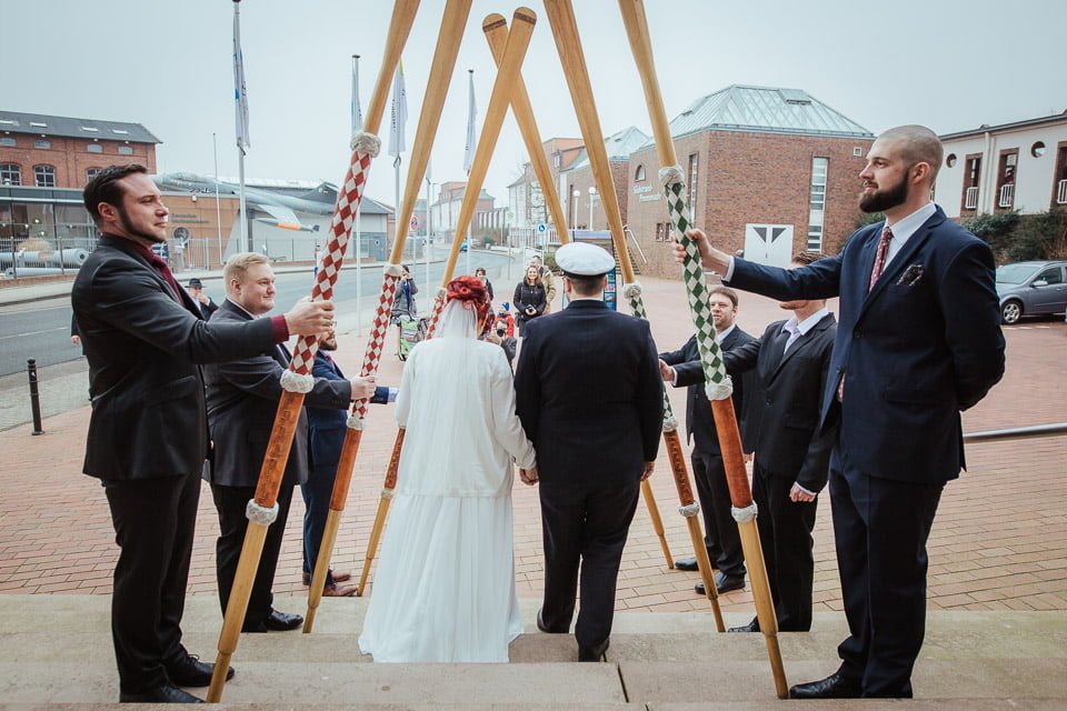 Trauung von Sarah und Daniel im Wattenmeerhaus in Wilhelmshaven 26