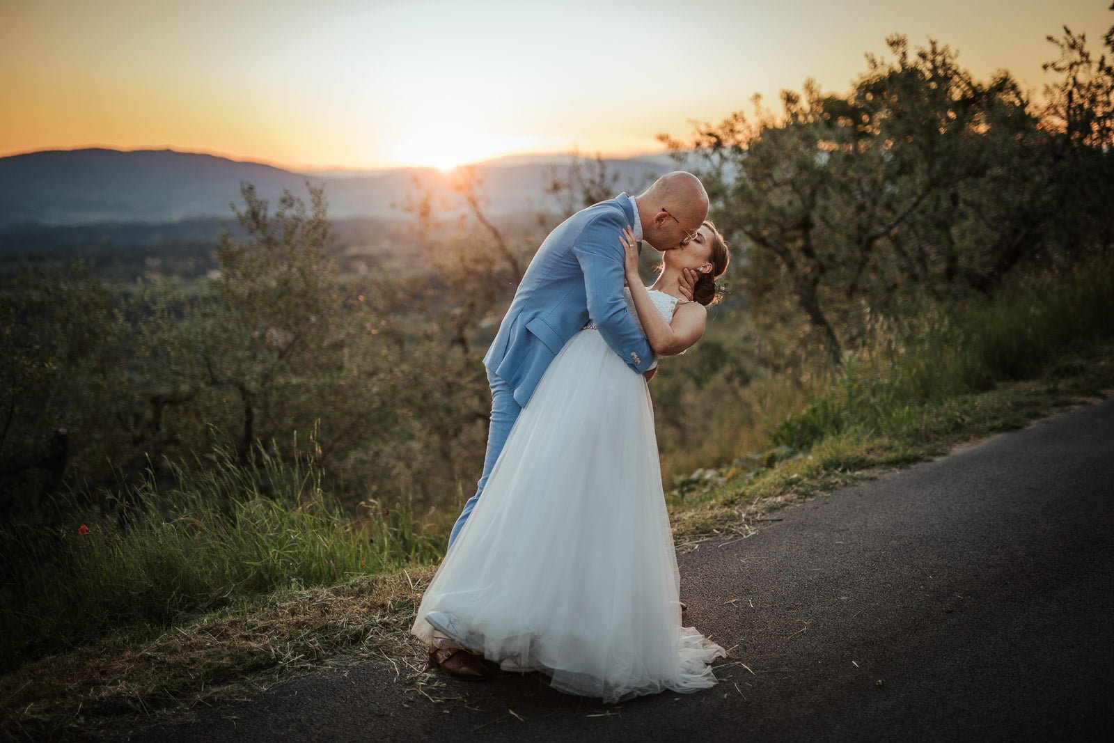 Hochzeit in der Toskana in Italien, Pian Di Sco